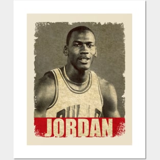 Michael Jordan - NEW RETRO STYLE Posters and Art